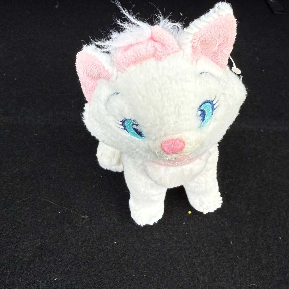 Disney Store The Aristocats Marie Plush White Cat Stuffed Animal